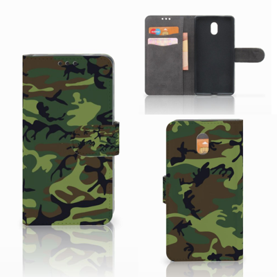 Nokia 3 Telefoon Hoesje Army Dark Nokia 3 Telefoon Hoesje Army Dark