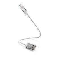 Hama Oplaad-/sync-kabel Micro-USB 0,2 M Wit - thumbnail