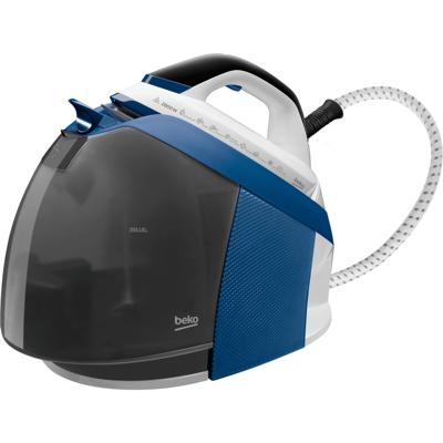 Beko SGA8328D stoomstrijkijzer station 2800 W Keramische zoolplaat Blauw, Wit Beko SGA8328D stoomstrijkijzer station 2800 W Keramische zoolplaat Blauw, Wit