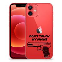 iPhone 12 Mini Silicone-hoesje Pistol DTMP