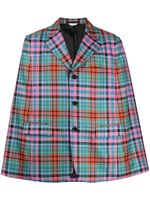 Comme des Garçons Homme Plus blazer à carreaux Madras - Multicolore