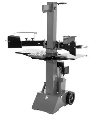 Airpress Houtklover | Staand model | 8 ton | 480 mm | 230V - 772006