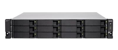 TS-h1277XU-RP - NAS-server - 12 bays - rack-uitvoering - SATA 6Gb/s - RAID 0, 1, 5, 6, 10, 50, JBOD, 5 hot spare, 6 hot spare, 60, 10 hot spare, RAID TP - RAM 32 GB TS-h1277XU-RP - NAS-server - 12 bays - rack-uitvoering - SATA 6Gb/s - RAID 0, 1, 5, 6, 10, 50, JBOD, 5 hot spare, 6 hot spare, 60, 10 hot spare, RAID TP - RAM 32 GB