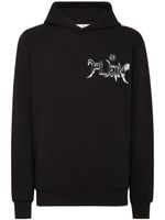 Philipp Plein hoodie en coton à logo imprimé - Noir - thumbnail