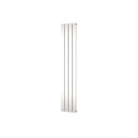 Designradiator Plieger Cavallino Retto Enkel 666 Watt Middenaansluiting 200x29,8 cm Wit - thumbnail