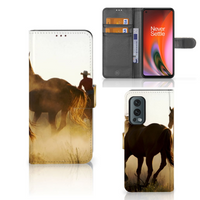 OnePlus Nord 2 5G Telefoonhoesje met Pasjes Design Cowboy