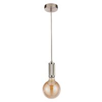 Searchlight 1-lichts hanglamp Suspension zilver 77651SS