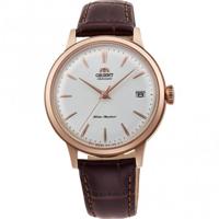 Orient Bambino leer - Dameshorloge (Kleur kast: roségoud)