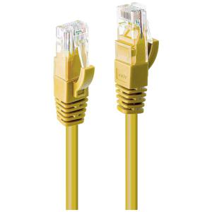 LINDY 48070 RJ45 Netwerkkabel, patchkabel CAT 6 U/UTP 30.00 m Geel 1 stuk(s)