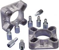 AutoStyle spoorverbreders M12 bouten 116x32mm (4x94 118 mm) set