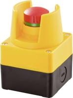 Schlegel SIL_QRSKUVOO Noodstopschakelaar met beschermende kraag, in behuizing 250 V/AC 16 A 2 opener IP65 1 st.