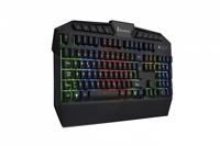 Verbatim SureFire KingPin RGB Gaming Multimedia Keyboard Gaming-toetsenbord Kabelgebonden QWERTY, Nordic Zwart Verlicht - thumbnail