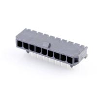 Molex 436500900 Male header, inbouw (standaard) Totaal aantal polen: 9 Rastermaat: 3.00 mm Inhoud: 1 stuk(s) Tray - thumbnail