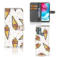 Motorola Moto G60s Book Cover Icecream