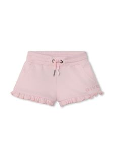 Givenchy Kids short volanté à imprimé 4G - Rose