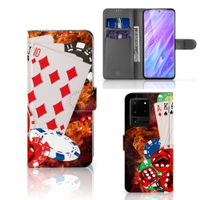 Samsung Galaxy S20 Ultra Wallet Case met Pasjes Casino