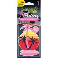 California Scents Palm Tree Luchtverfrisser Shasta Strawberry 1 stuk CDPALMSTRAW