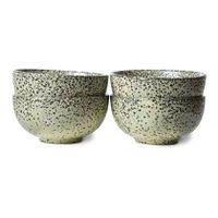 HKliving Gradient Ceramics Kom Ø 13 cm - Set van 4