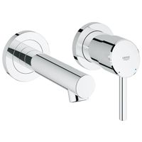 GROHE Concetto afbouwdeel v inbouw wandkraan met uitloop chroom 19575001