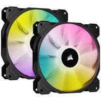 Corsair SP140 RGB ELITE PC-ventilator Zwart - thumbnail