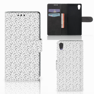 Sony Xperia XA1 Telefoon Hoesje Stripes Dots