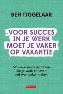 Voor succes in je werk moet je vaker op vakantie - B. Tiggelaar - ebook