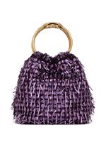 Valentino Garavani petit sac seau Carry Secrets à broderies - Violet