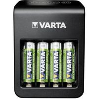 Varta LCD Pug Charger+ incl. 4 accu's 2100 mAh AA