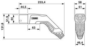 Phoenix Contact 1627135 Acculader 480 V Zwart, Grijs