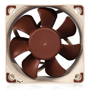 Noctua NF-A6x25 PWM Computer behuizing Ventilator 6 cm Beige, Bruin