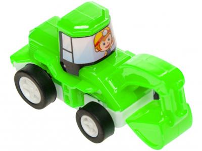 LG Imports graafmachine jongens 6,5 cm groen LG Imports graafmachine jongens 6,5 cm groen