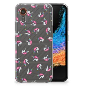 TPU bumper voor Samsung Galaxy Xcover 7 Unicorns