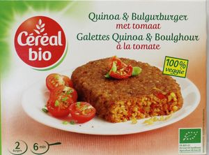 Cereal Bio Quinoa tomaat burger bio (200 gr)