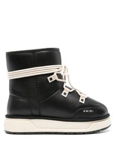 AMIRI bottines Malibu Hi en cuir - Noir