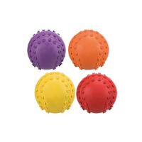 Trixie speelgoed piekte spikes bal, 6 cm, Yellow/Red/Blue/Green