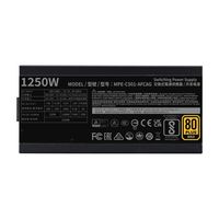 Cooler Master MWE Gold 1250 - V2 ATX 3.0 power supply unit 1250 W 24-pin ATX Zwart - thumbnail