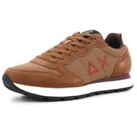 SUN68 Z44101 Sneakers met vetersluiting van stof/suède voor heren, Vos, 44 EU