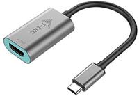i-tec USB-C naar HDMI Metaal Video Adapter 4K/60Hz voor Windows MacOS Linux