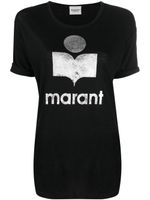 MARANT ÉTOILE t-shirt Koldi à logo imprimé - Noir - thumbnail