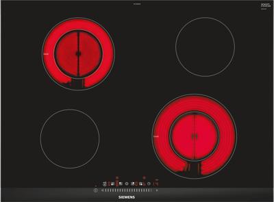 Siemens ET775FGP1E kookplaat Zwart Ingebouwd Keramisch 4 zone(s)