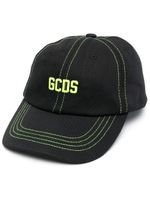 GCDS casquette à logo brodé - Noir