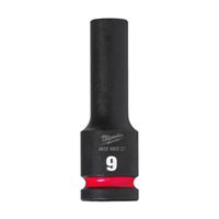 Milwaukee Accessoires SHOCKWAVE Krachtdop 1/2" lang 9 mm | 1 stuk - 4932480327