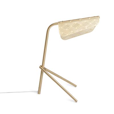 Petite Friture Mediterranea Tafellamp - Geborsteld Messing