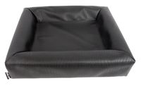 Bia bed hondenmand original croco zwart bia-3 70x60x15 cm - thumbnail