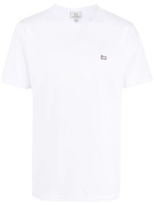 Woolrich logo-appliqué crew-neck T-shirt - Blanc