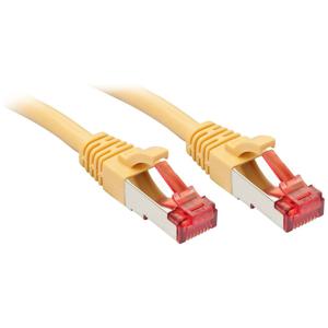 LINDY 47769 RJ45 Netwerkkabel, patchkabel CAT 6 S/FTP 15.00 m Geel 1 stuk(s)