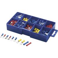 TRU COMPONENTS 732038-450 Assortiment kabelschoenen 0.50 mm² - 2.50 mm² Blauw, Geel, Rood 450 stuk(s)