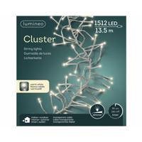 Clusterverlichting lumineo 1512-lamps  LED   'warm wit ' transparante snoer