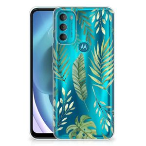 Motorola Moto G71 5G TPU Case Leaves