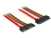 DeLOCK 84917 SATA-kabel 0,1 m SATA 22-pin Oranje, Rood, Geel - thumbnail